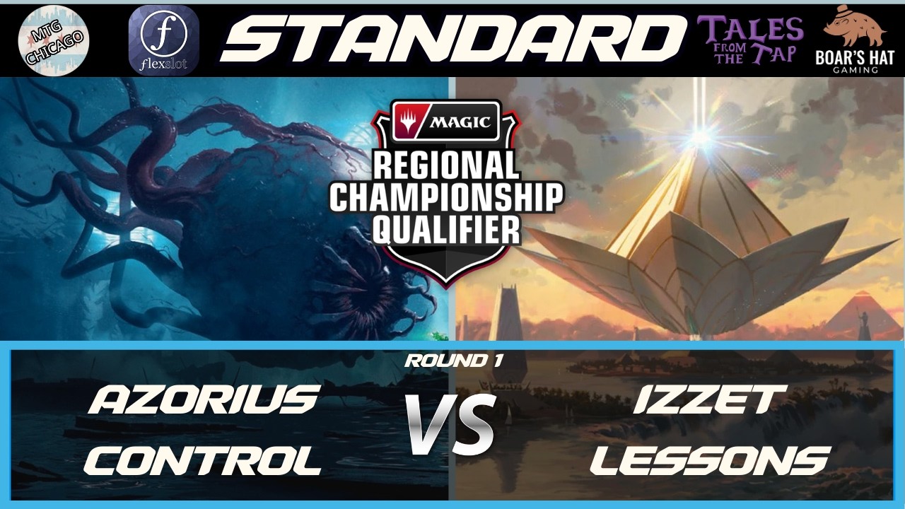 Уроки Azorius Control VS Izzet [RCQ Standard Round 1]