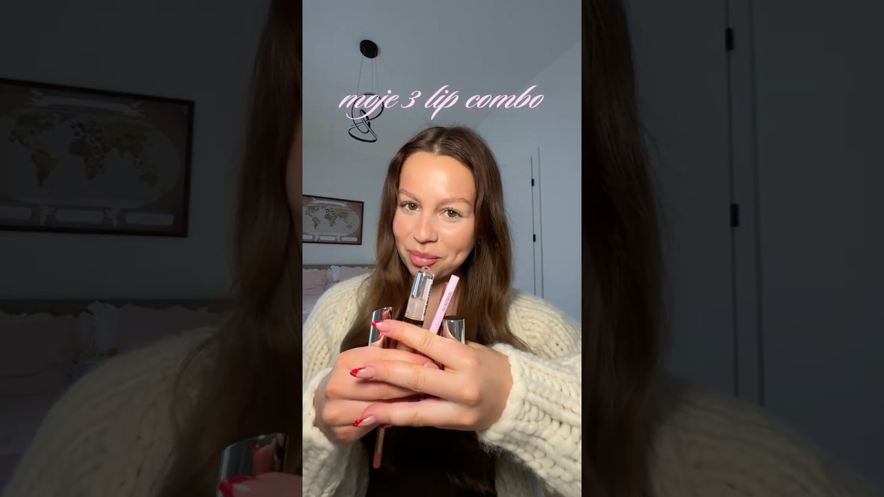3 NAJLEPSZE LIP COMBO! 😙🫦 #vlog #makijaz #kosmetyki #usta #lipcombo