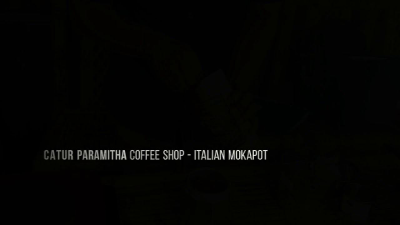 Catur Paramitha Coffee Shop - Italian Mokapot