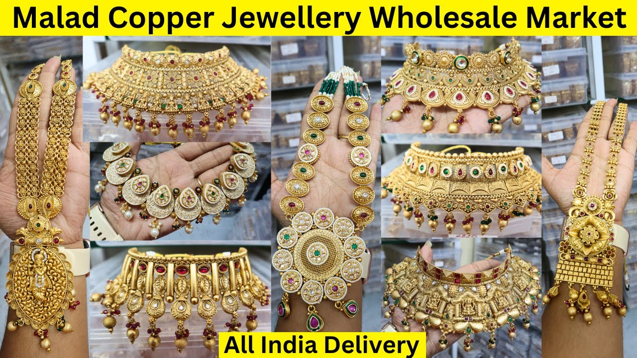 Copper Jewellery Wholesale Market Malad | Copper Necklace | Jewellery Manufacturer | Kraze Fashion