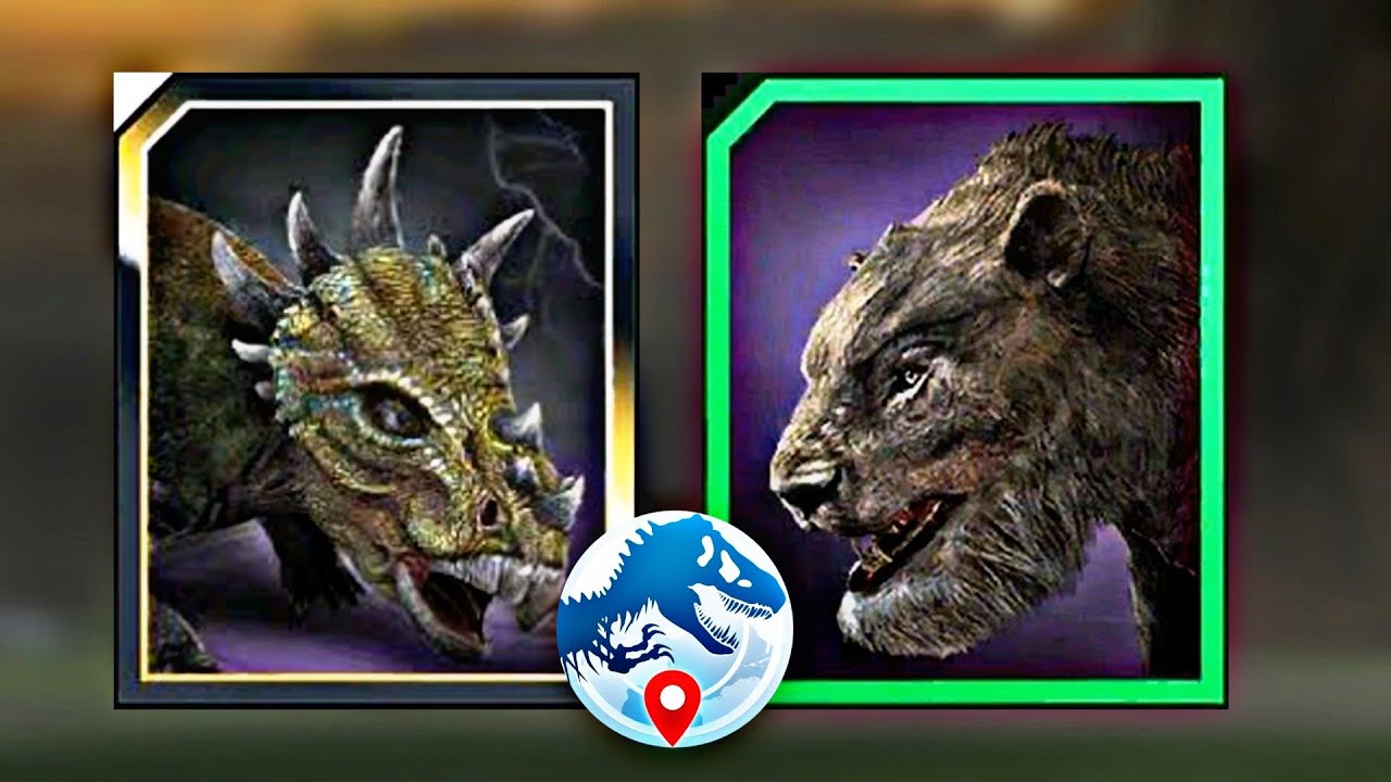Dracolux Vs Pantherator Stunning Attack in Jurassic World Alive