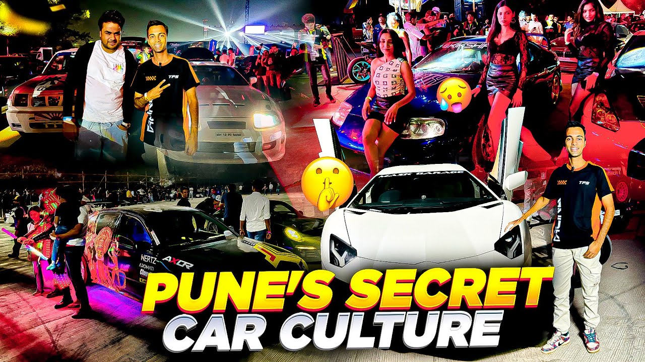 I ATTENDED PUNE’s CRAZIEST UNDERGROUND CAR MEET 🇮🇳!! - Part 1