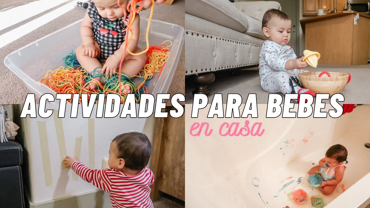 ACTIVIDADES SENSORIALES PARA BEBES (6-12 MESES) | Silvia Madsen