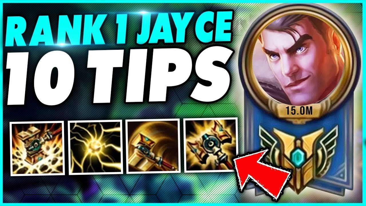 10 JAYCE TIPS THAT WILL INSTANTLY MAKE YOU BETTER (#1 JAYCE WORLD) - League of Legends