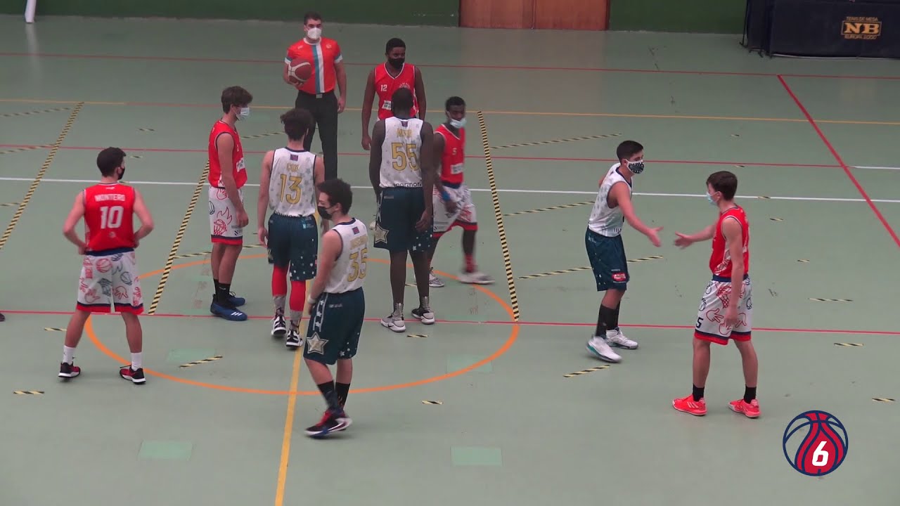 PRIMEIRA DIVISIÓN JÚNIOR MASCULINO XORNADA 1 TEMP. 20/21 NOVOBASKET VS. SEIS DO NADAL