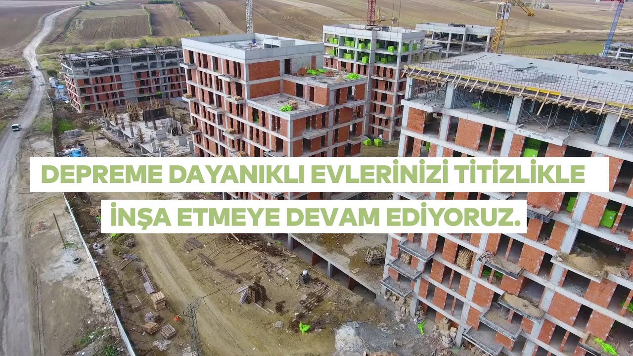Silivri 4. Etap Konutları - DEPREME DAYANIKLI EVLERİNİZİ TİTİZLİKLE İNŞA ETMEYE DEVAM EDİYORUZ