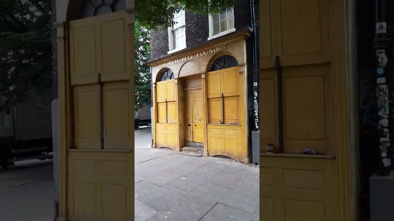 World famous Whitechapel Bell Foundry 🔔