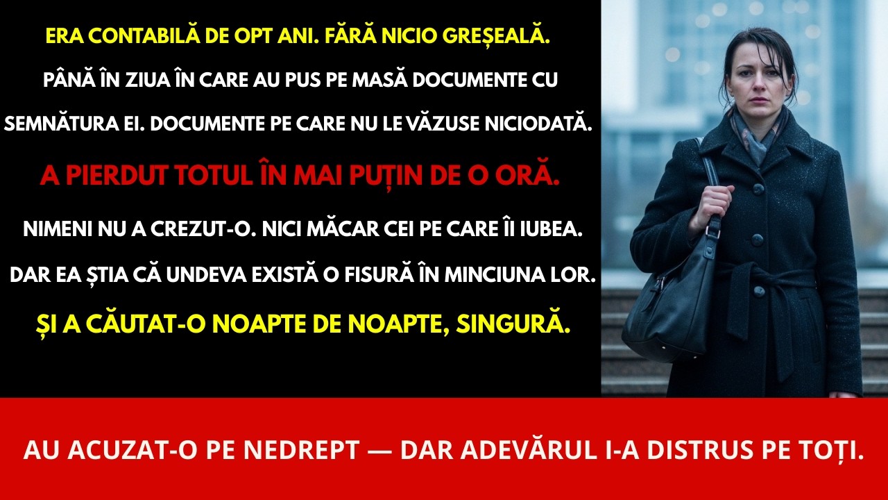 M-au acuzat pe nedrept… dar adevărul descoperit după le-a distrus viețile