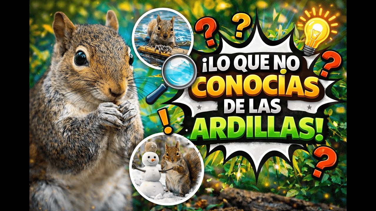 ¡Descubre los SECRETOS Ocultos de las ARDILLAS!