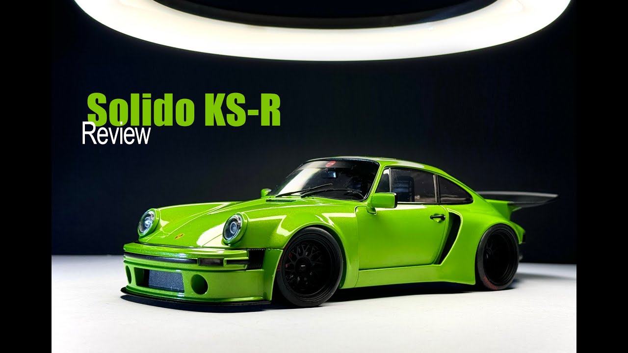1/18 Solido Porsche KS-R unboxing and review