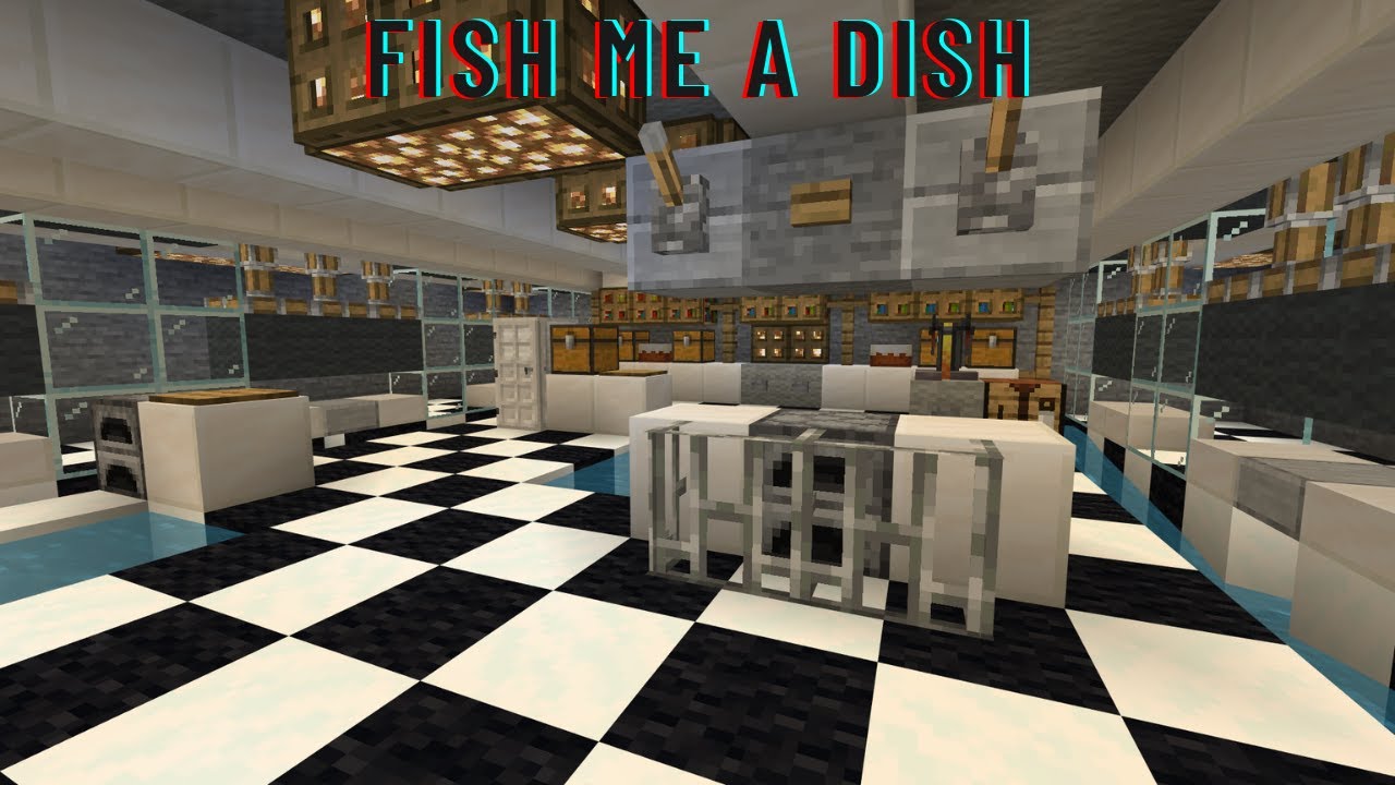 How To Build Stampy's Lovely World {262} Fish Me A Dish (Part 2)