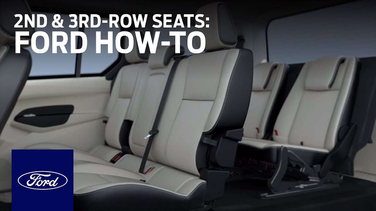 Transit Connect 7-Passenger: 2nd- and 3rd-Row Seats | Ford How-to | Ford