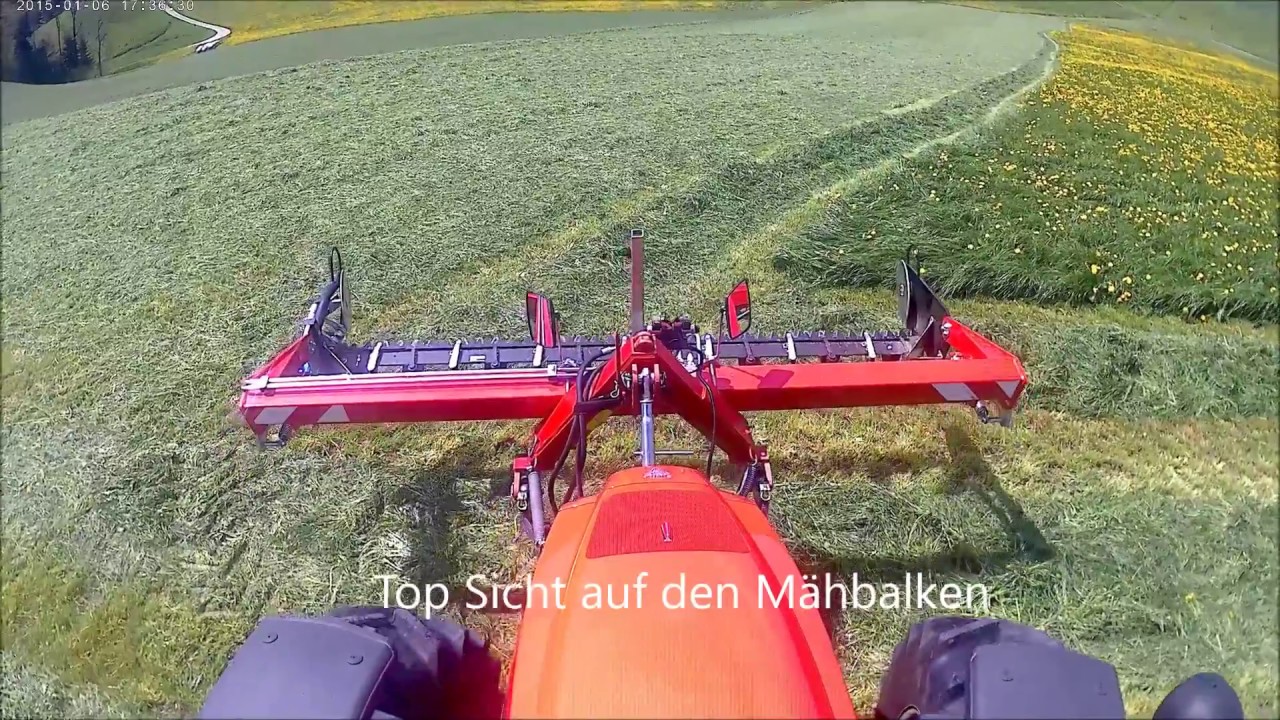 Mähen Erni Landmaschinen mit ESM/Busatis Mähwerk