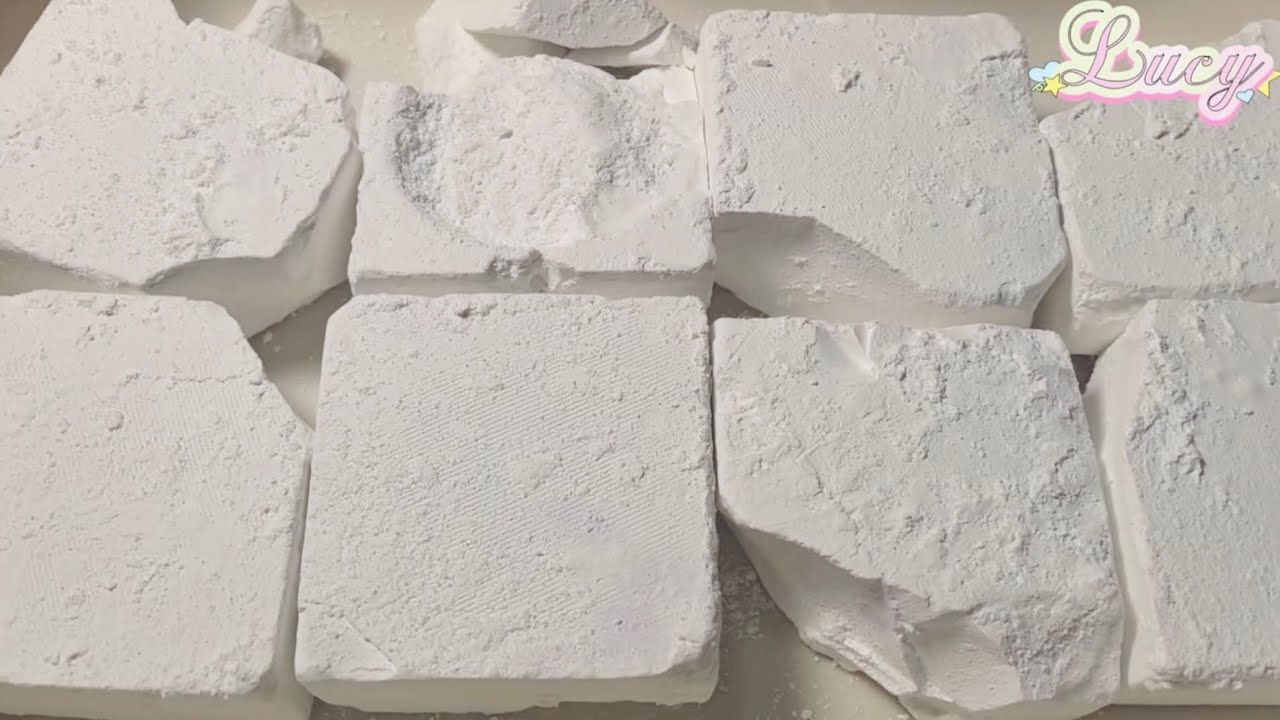 Wonderful Unpolished Gym Chalk Blocks @LucyY-Asmr 