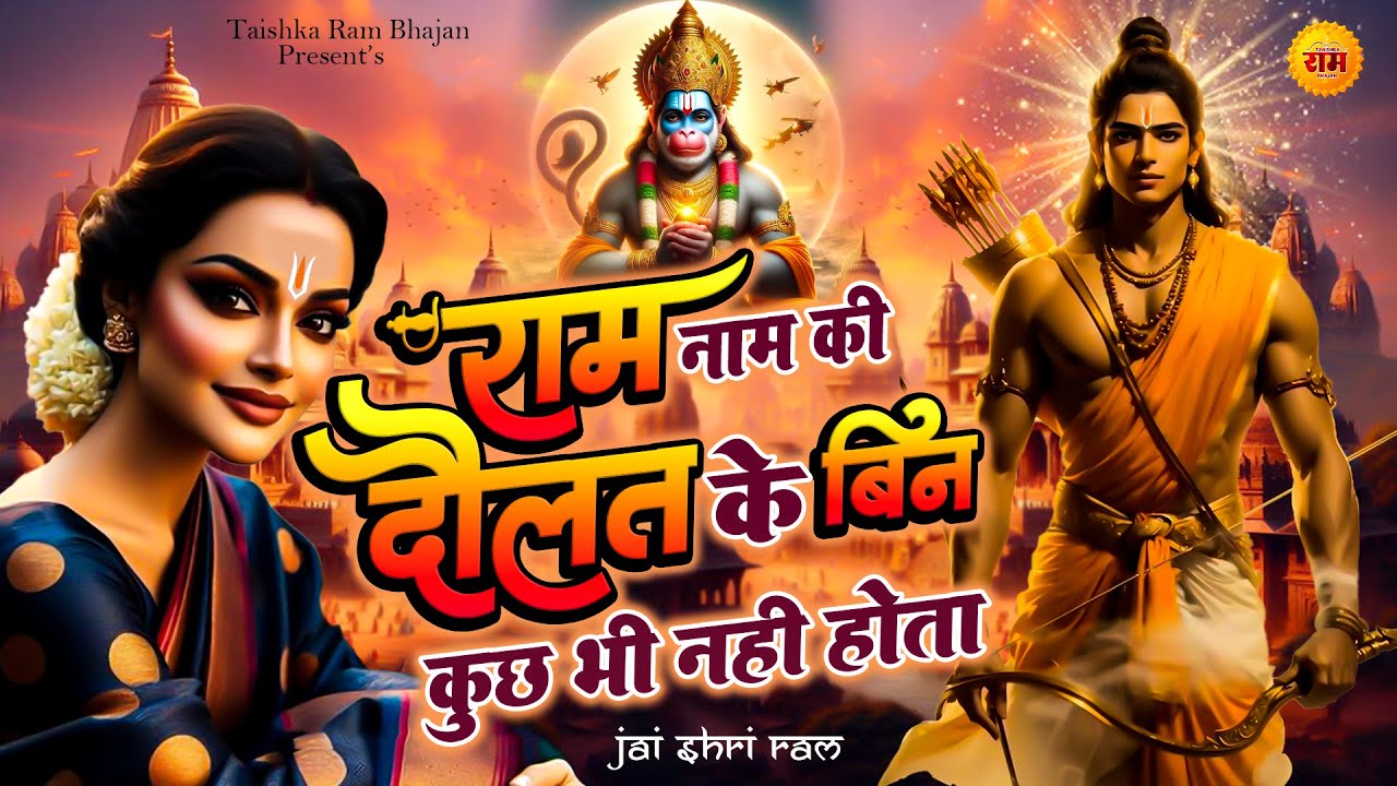 राम नाम की दौलत के बिन कुछ भी नही होता ~ Ram Bhajan 2024 | Superhit Ram Bhajan | Ram Ji Ke Bhajan