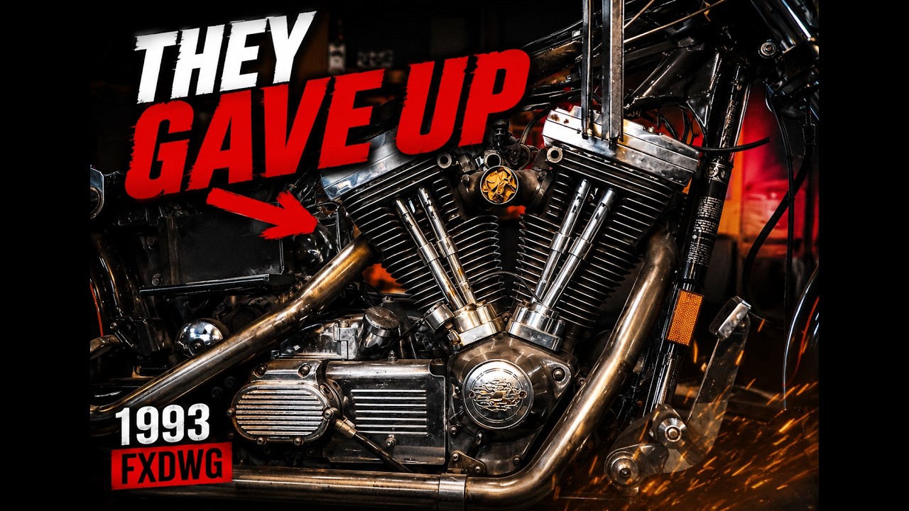 They promised to fix this 1993 Harley Evo... But Gave Up