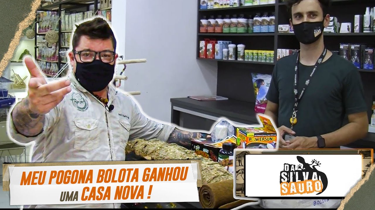 VAMOS AJUDAR VOCÊ! COMO MONTAR UM TERRÁRIO PARA O POGONA ? | @Da Silva Sauro Pet Store