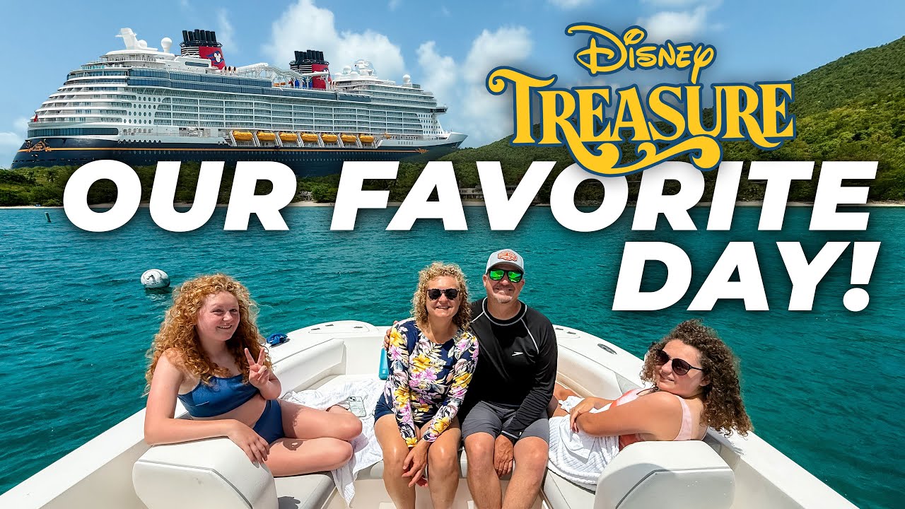 Disney Treasure in St. Thomas 🏝️ Private St. John Boat Tour + Indiana Jones Choose Wisely!