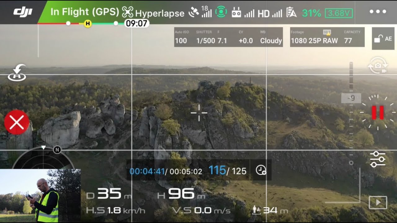 Mavic 2 Pro - Hyperlapse ||  Praktyczne Wskaz&oacute;wki