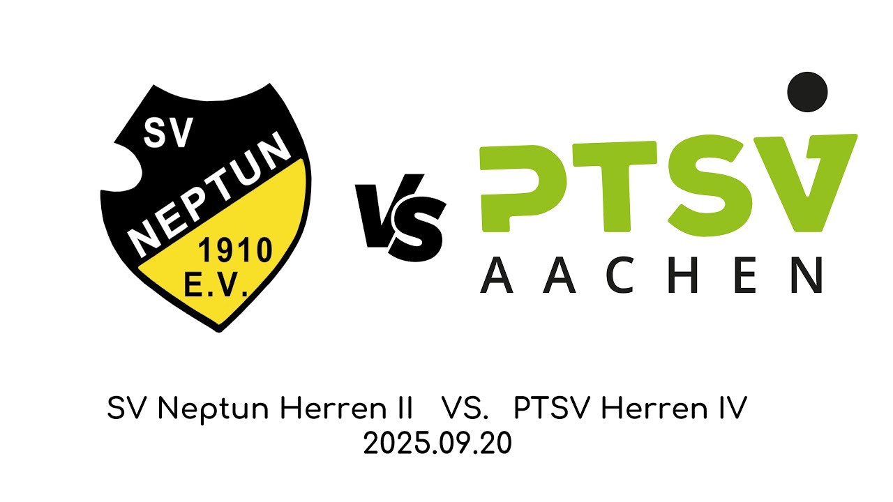 2025 09 20 | SV Neptun2 Vs PTSV4 | Saisonspiel 1