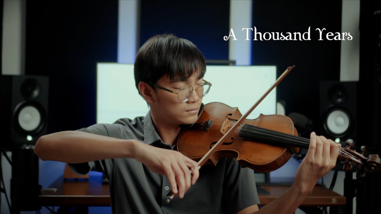 A Thousand Years (by Christina Perri) Violin Cover by Emil Francisco