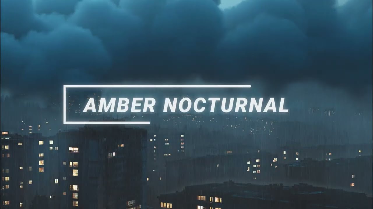 AMBER_NOCTURNAL_037 🏙️🌌 Neo-Tokyo Nights III: Deep Grid Focus for Midnight Architecture