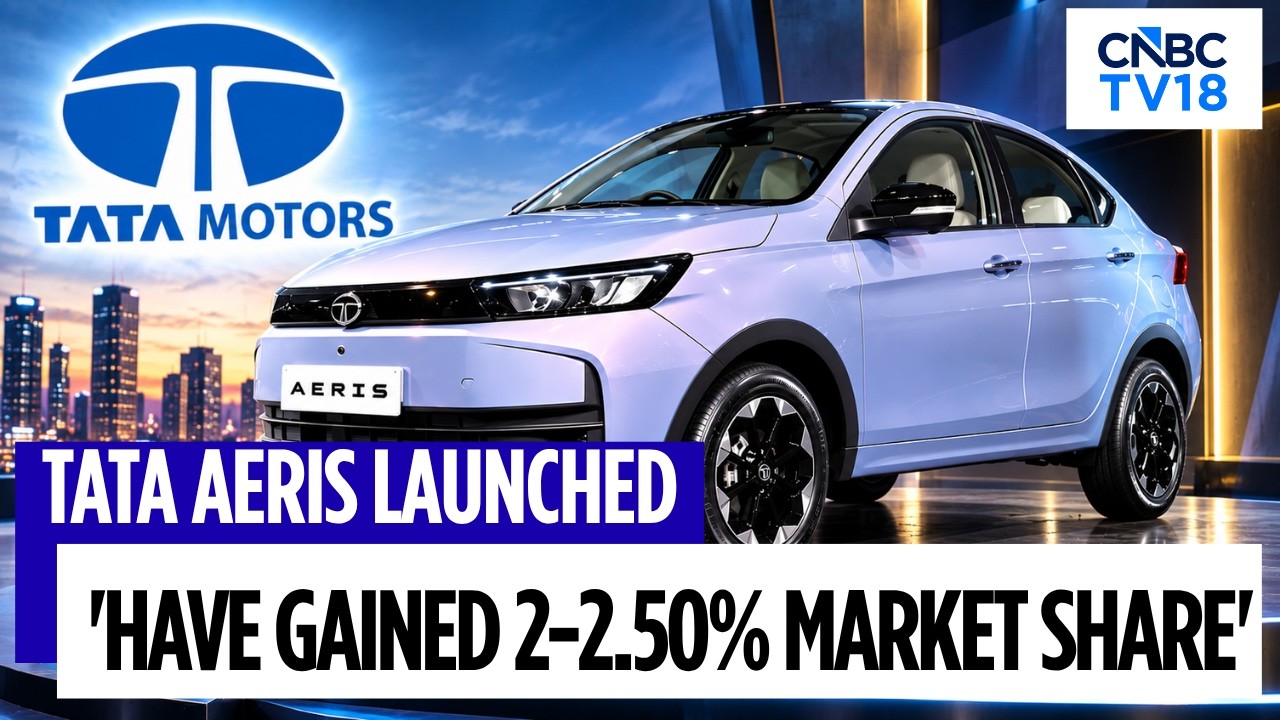 Tata Motors запускает Aeris | Планирует завершить 2026 год с объемом продаж более 7,5 лакхов един...