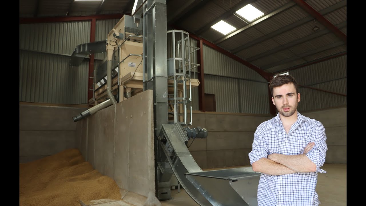 Grain Cleaning & Separation – JB Farms on Alvan Blanch cleaner - separation of inter-cropped grains