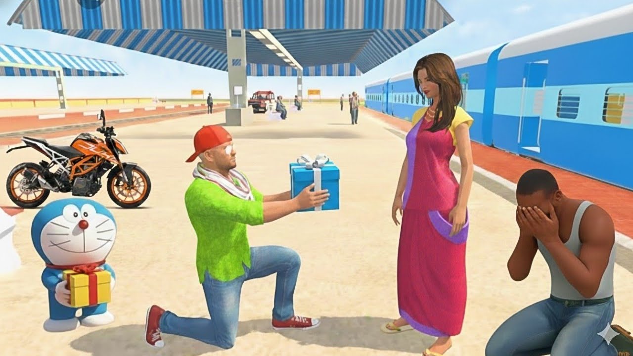 Jack Franklin 💥🥰Ne Milkar Banai girlfriend Indian theft Aura simulator game