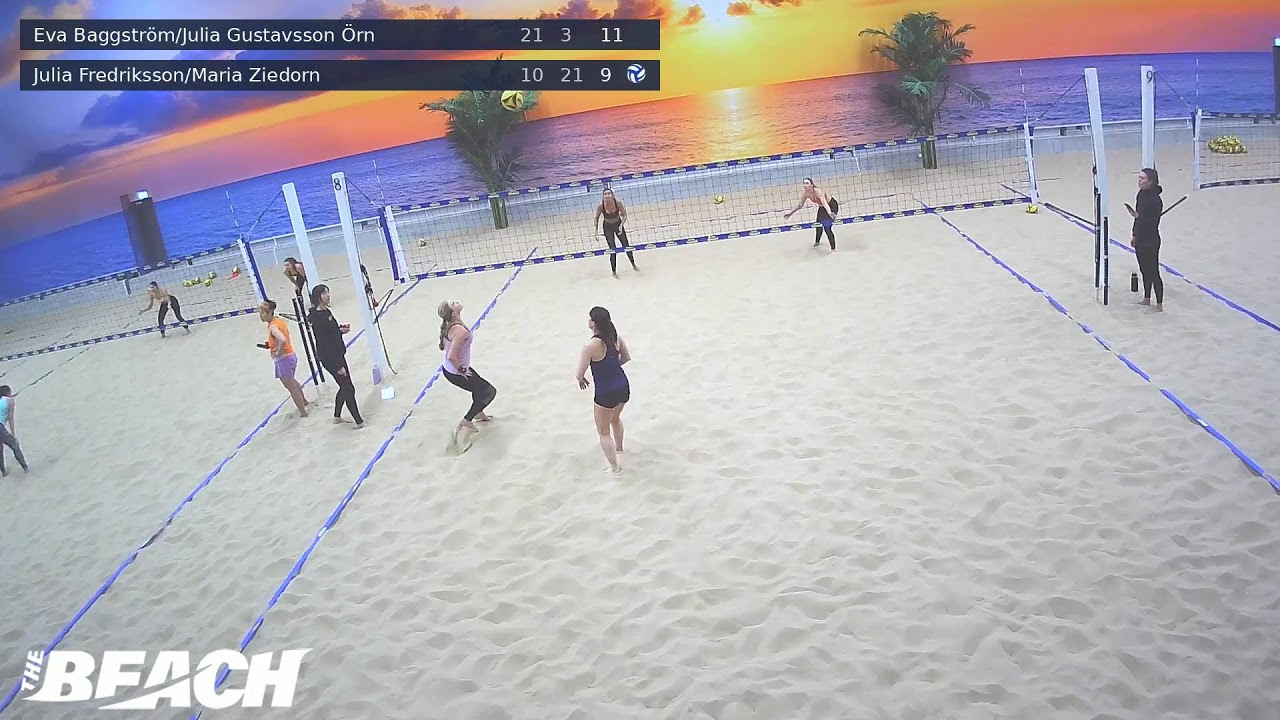 Semi 2 - Eva Baggström / Julia Gustavsson Örn vs Julia Fredriksson / Maria Ziedorn