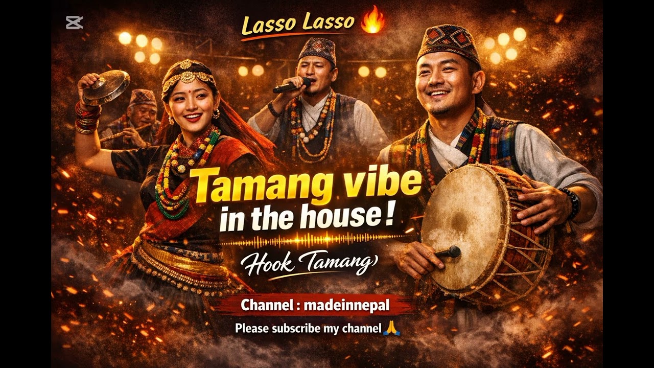 Lasso Lasso 🔥Tamang vibe in the house!Hook (Tamang) #nepalisong #tamang #madeinnepal