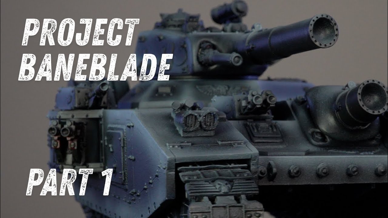 Project Baneblade &ndash; Part 1: Priming a 1999 Forge World Resin Beast
