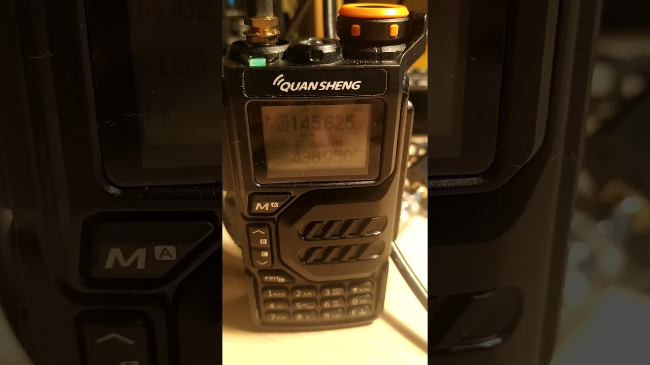 Probando Quansheng UV-K5 en VHF con filtro 130 a 150 MHz
