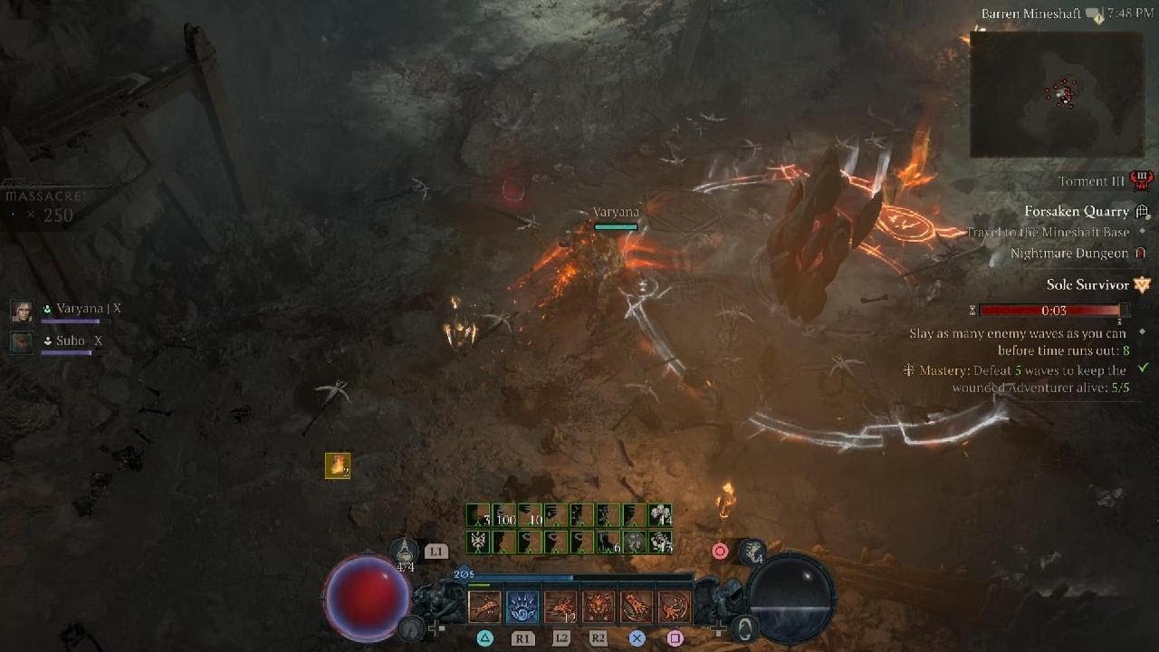 Diablo IV Treasure Breach Torment III Nightmare Dungeon