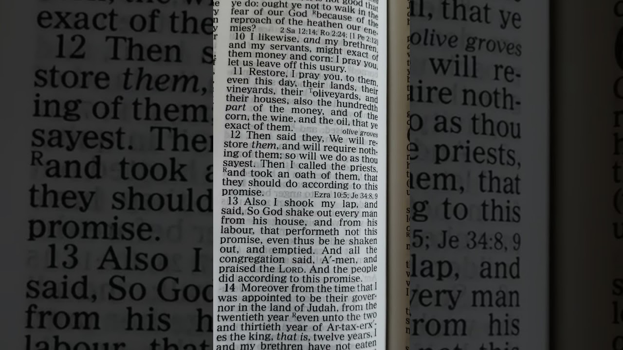 Nehemiah.        5.      English 
