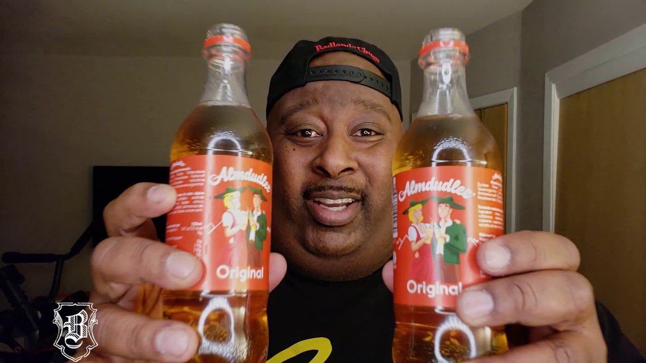 Almdudler Austrian Soda Double Barrel Chug - 200k Subscribers!!! THANK YOU!!!
