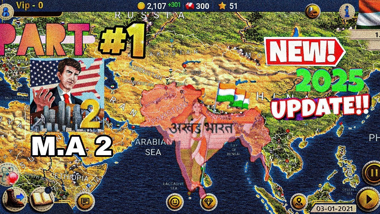 The Rise of Akhand Bharat: MA2 President Simulator