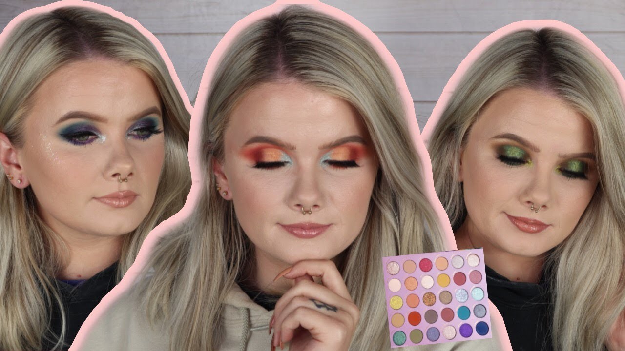 3 LOOKS WITH 1 PALETTE SO JADED PALETTE KATHLEEN LIGHTS X COLOURPOP | Vanessa Lopez
