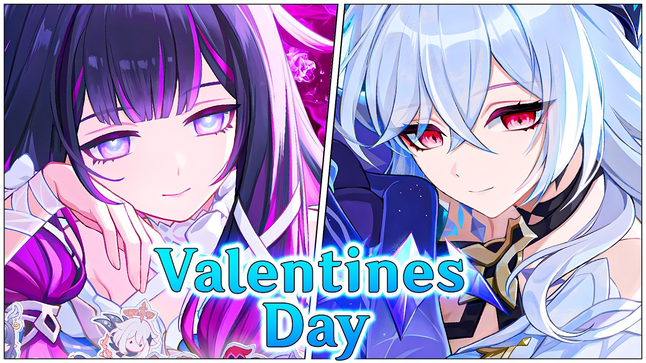 Columbina and Skirk VA Valentines Day Voice Lines! ft. Dunyarzad and Lepine-Pauline - Genshin Impact