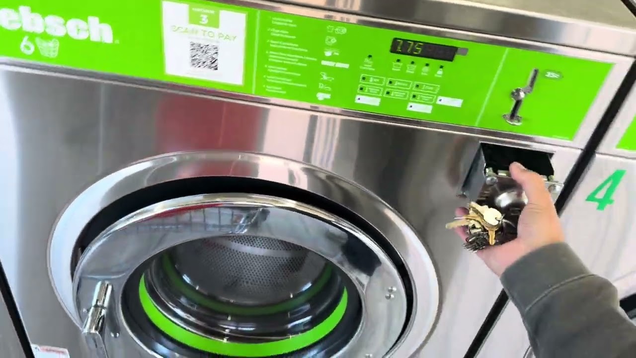 Coin Collection at the Laundromat with an Interruption | 1 Day Collection 