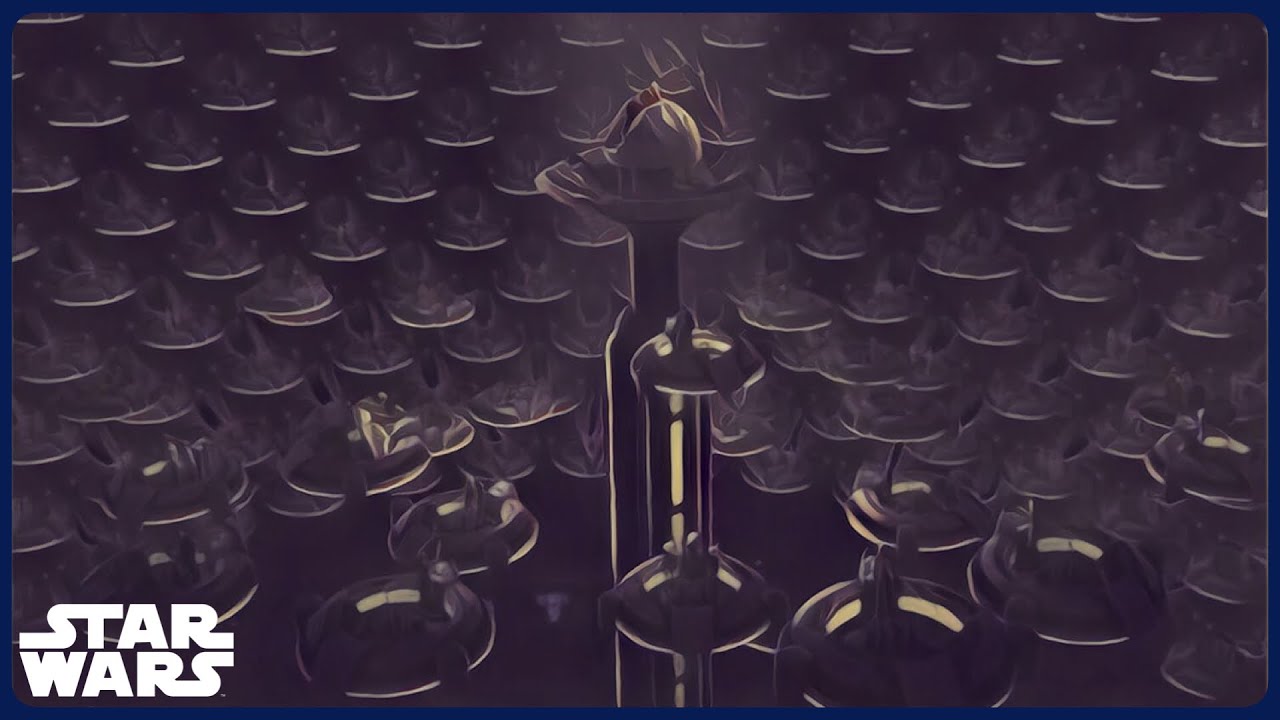 Special meeting of senators after the attack in the capital Coruscant by the separatists
