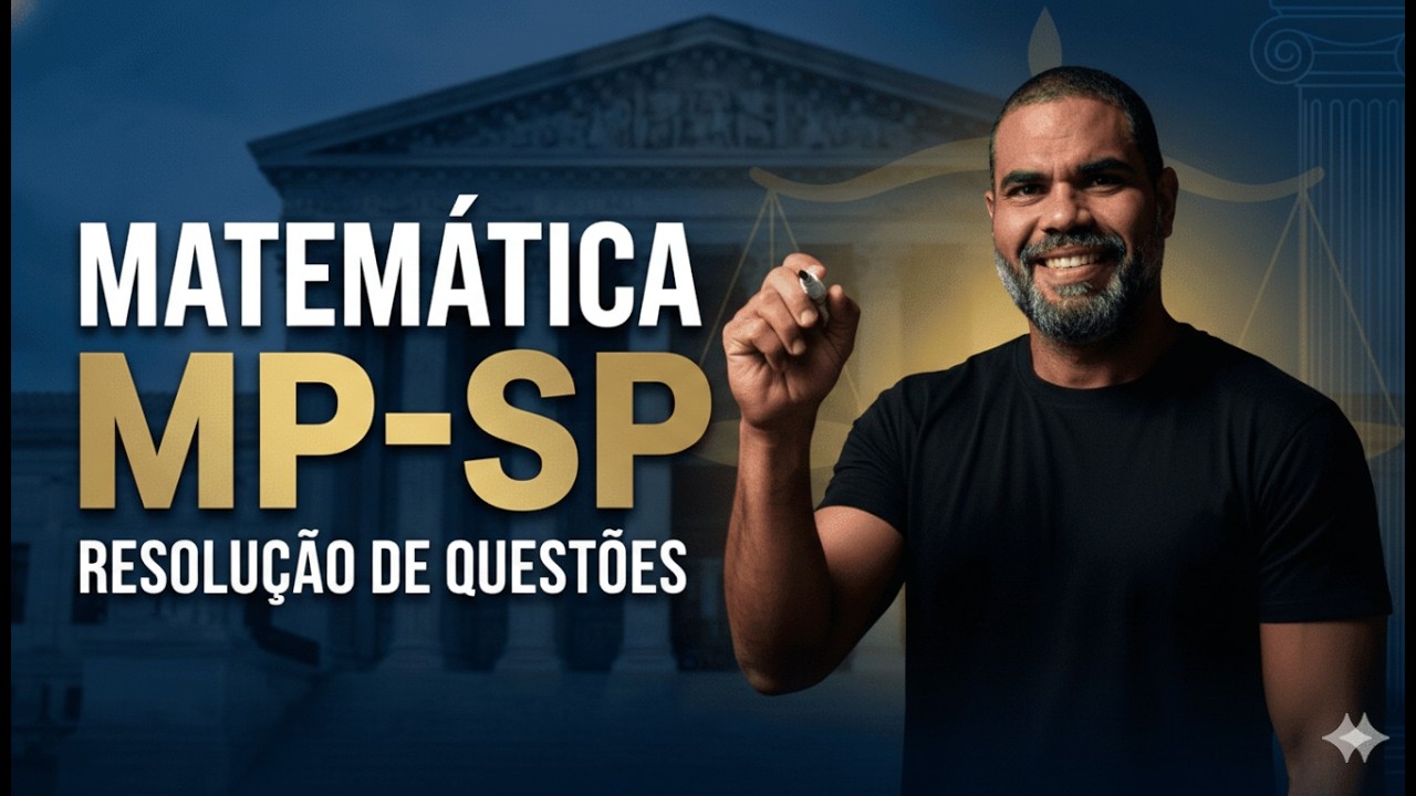 Sua Vaga no MP-SP Depende Disso: A Estratégia Definitiva para Gabaritar Matemática.