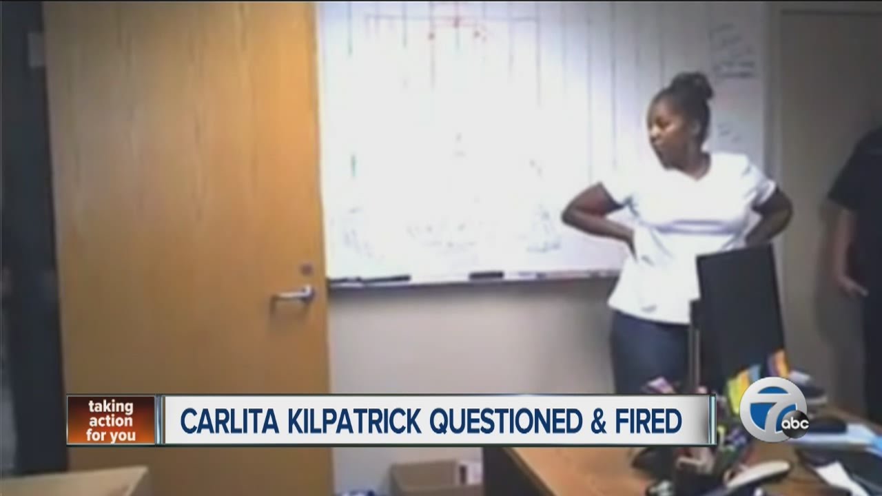 Carlita Kilpatrick questioned and fired