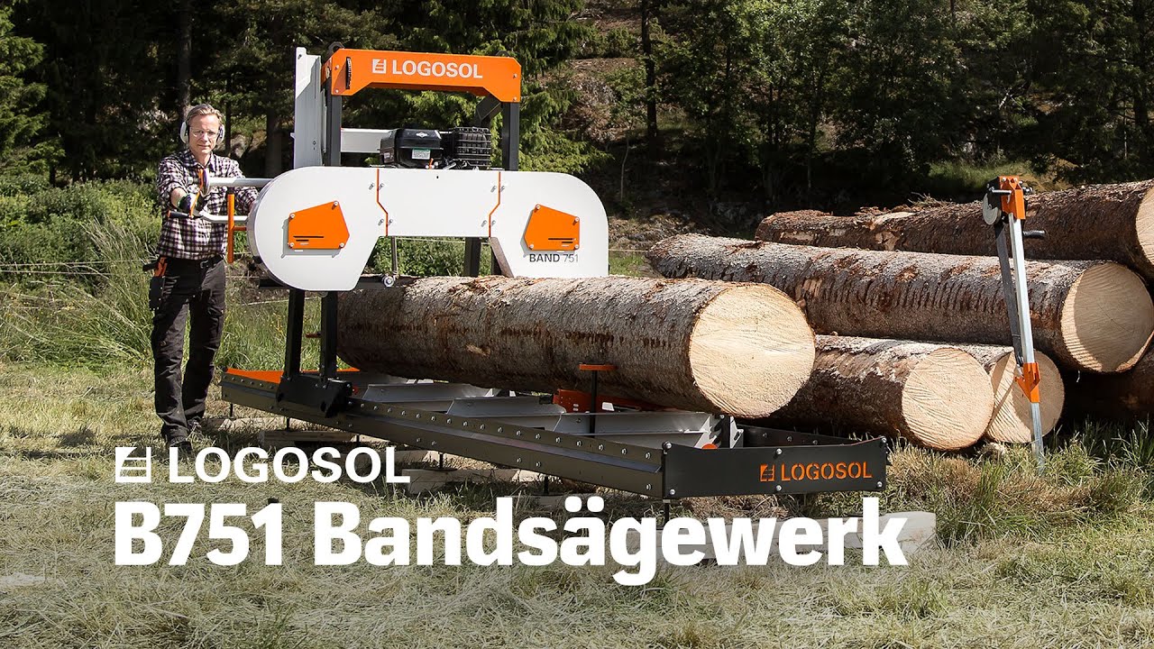 B751 Bandsägewerk | LOGOSOL