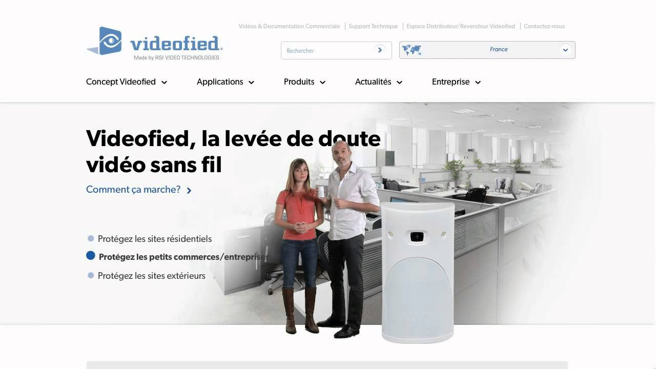 Alarme RSI - Videofied™ Alarme sans fil Maison Chantier | ASS Security Nantes 44