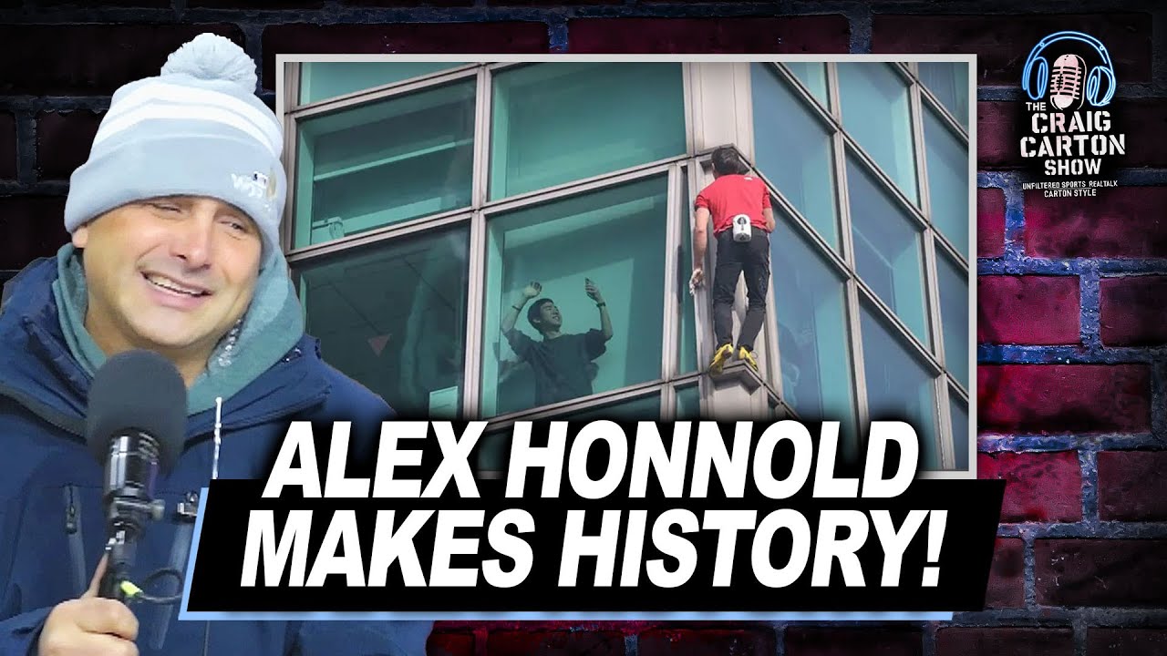FREE SOLO RECORD: Netflix Recap as Alex Honnold Made History! | The Craig Carton Show