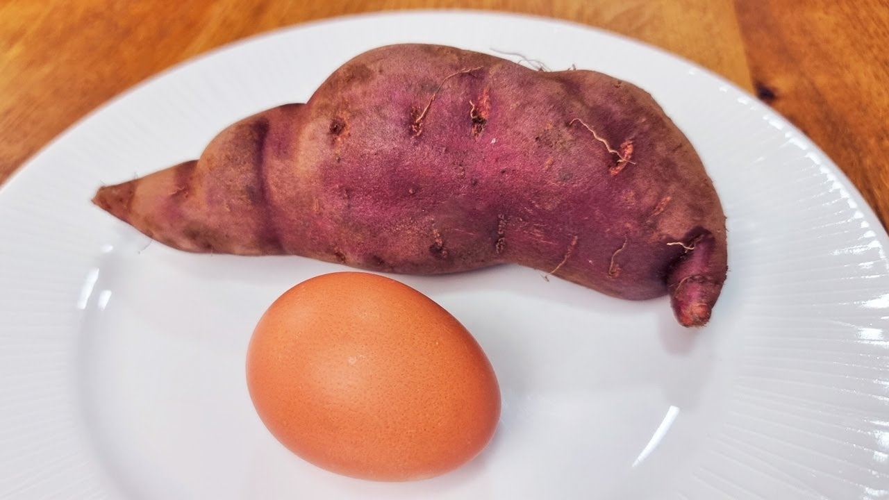 NÃO COMA PÃO, MISTURE OVO CRU COM BATATA DOCE e vai VICIAR nessa DELÍCIA!
