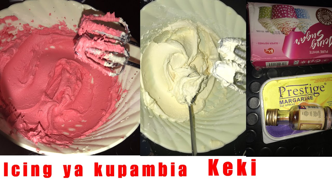 JINSI YA KUTENGENEZA ICING SUGAR YA KUPAMBIA KEKI