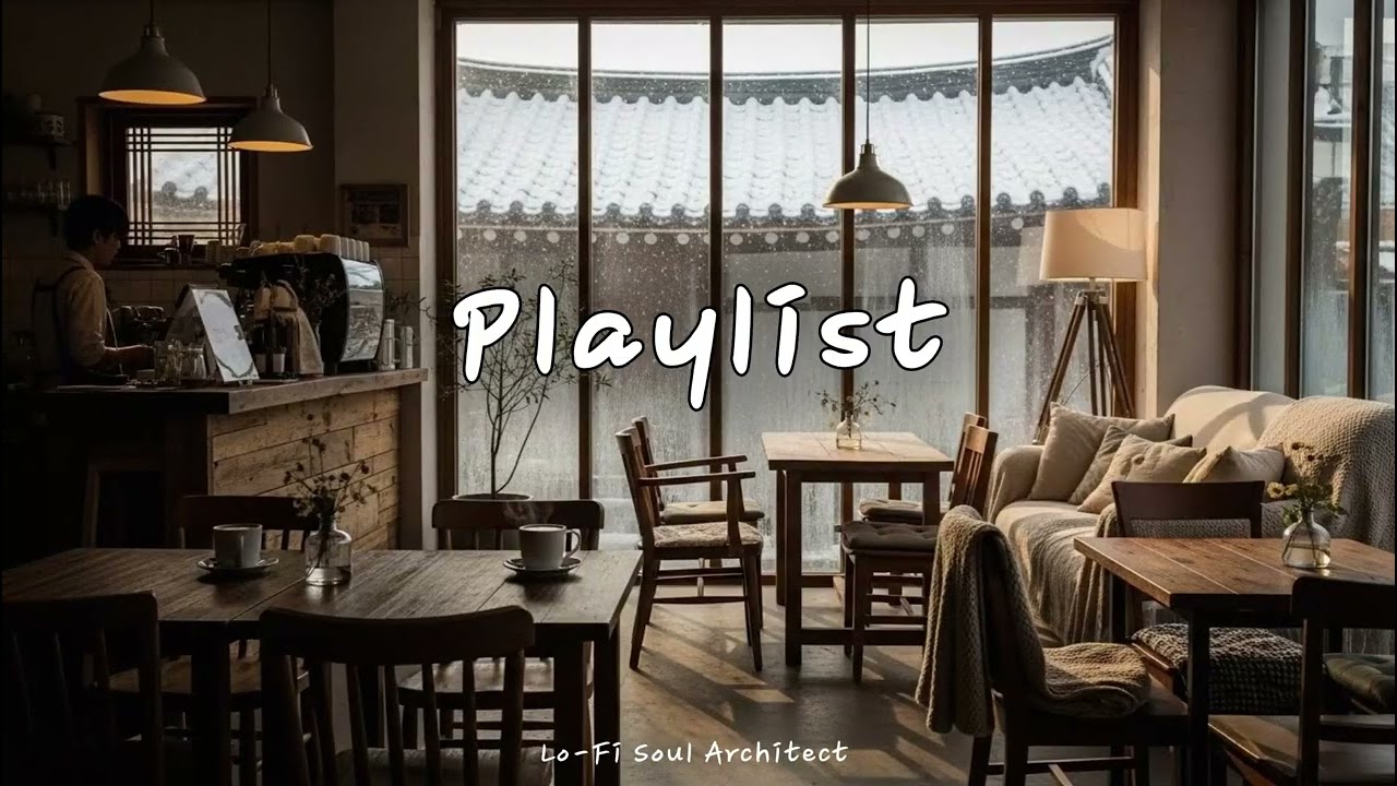 Cafe Playlist🎧Cozy Korean Cafe Lofi Mix ☕️ Chill Beats to Study / Relax / Work