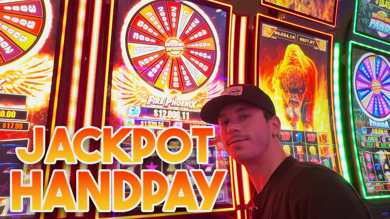 I Won A Jackpot Handpay On A Wicked Wheel Fire Phoenix Slot Machine!